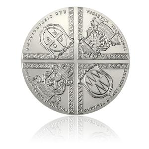 Czech Republic / Platinum Half Kilo 2011 Cathedral in Velehrad - obverse photo