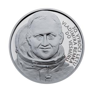 Czech Republic / Silver Half Ounce 2008 Vladimir Remek - reverse photo