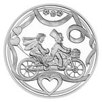 Thaler 2022 Wedding: Photo Coin, Czech Republic, Thaler 2022 Wedding / thumbnail