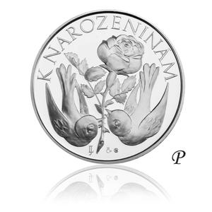Czech Republic / Silver Medal 2011 Birthday - Photo - reverse photo