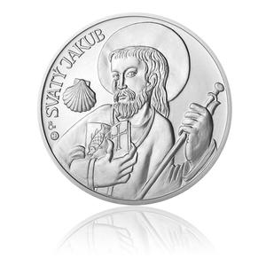Czech Republic / Silver Medal - Apostle James - reverse photo