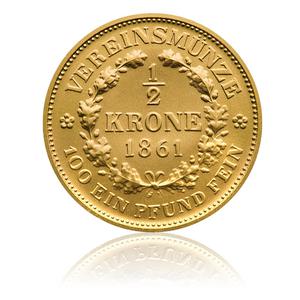 Czech Republic / Half Crown 1862 Replica - obverse photo
