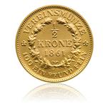 Half Crown 1862 Replica: Photo Coin, Czech Republic, Half Crown 1862 Replica / thumbnail