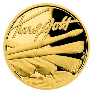 Czech Republic / Gold Half Ounce 2019 Karel Gott - Painter - obverse photo