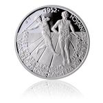 Silver Ounce 2012 Dana and Emil Zatopek: Photo Coin, Czech Republic, Silver Ounce 2012 Dana and Emil Zatopek / thumbnail