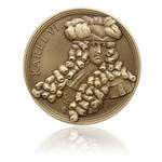 Brass Medal 2010 Charles IV: Photo Coin, Czech Republic, Brass Medal 2010 Charles IV / thumbnail