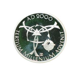 Czech Republic / Silver Ounce 2000 Third Millennium - reverse photo