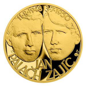Czech Republic / Ducat 2019 Jan Palach and Jan Zajíc - reverse photo