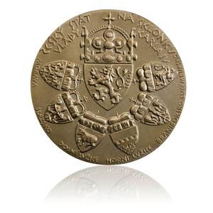 Czech Republic / Brass Medal 1998 Charles IV - obverse photo