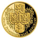 Gold Quarter Ounce 2018 Establishment of Czechoslovakia - Symbols: Photo Coin, Czech Republic, Gold Quarter Ounce 2018 Establishment of Czechoslovakia / thumbnail