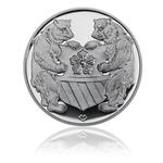 Silver Ounce 2010 Cesky Krumlov Castle: Photo Coin, Czech Republic, Silver Ounce 2010 Cesky Krumlov Castle / thumbnail