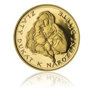 Czech Republic / Ducat 2010 Newborn Baby - reverse photo