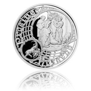 Czech Republic / Silver Ounce 2017 Prague Astronomical Clock - Capricorn - reverse photo