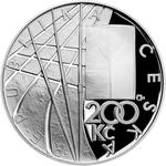 Czech Republic / Two Hundred Korun 2022 Dana and Emil Zátopkovi / Proof - obverse photo