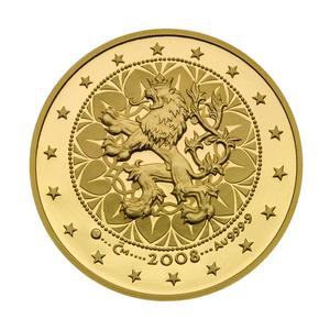 Czech Republic / Ten Ducats 2008 Art Nouveau - obverse photo