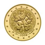 Ten Ducats 2008 Art Nouveau: Photo Coin, Czech Republic, Ten Ducats 2008 Art Nouveau / thumbnail