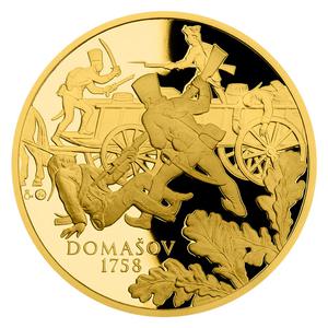 Czech Republic / Gold Ounce 2018 Battle of Domstadtl - obverse photo