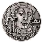 Silver Medal 2021 Doubravka Přemyslovna: Photo Coin, Czech Republic, Silver Medal 2021 Doubravka Přemyslovna / thumbnail
