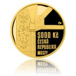 Five Thousand Korun 2015 Žďákovský Bridge: Photo Coin, Czech Republic, Two Hundred Korun 2015 Zdakovsky Bridge / thumbnail