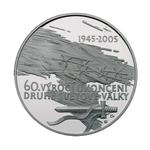 Silver Medal 2005 End of World War II: Photo Coin, Czech Republic, Silver Medal 2005 End of World War II / thumbnail