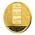 Gold Half Ounce 2018 Washington Declaration: Photo Coin, Czech Republic, Gold Half Ounce 2018 Washington Declaration / thumbnail