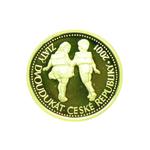 Gold Quarter Ounce 2001 Children of the Third Millennium: Photo Coin, Czech Republic, Gold Quarter Ounce 2001 Children of the Third Millennium / thumbnail