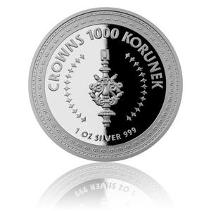 Czech Republic / Silver Ounce 2013 Royal Sceptre - reverse photo