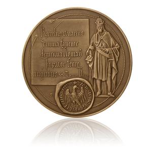 Czech Republic / Brass Medal 2003 Karlštejn castle - obverse photo
