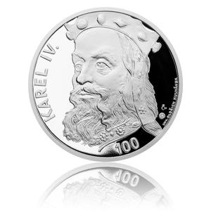 Czech Republic / Silver Half Ounce 2015 Karel IV - reverse photo