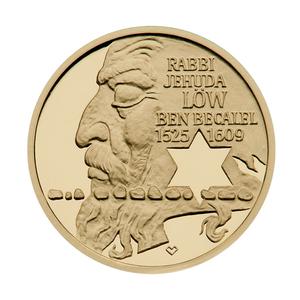 Czech Republic / Gold Ducat 2009 Rabi Jehuda Low ben Becalel - reverse photo