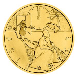 Czech Republic / Gold Ducat 2021 Lady Midday - reverse photo