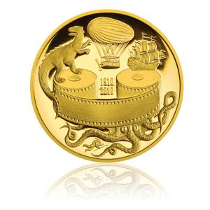Czech Republic / Gold Half Ounce 2010 Karel Zeman - reverse photo
