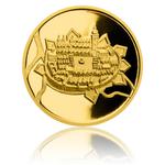 Gold Half Ounce 2015 České Budějovice: Photo Coin, Czech Republic, Gold Half Ounce 2015 České Budějovice / thumbnail