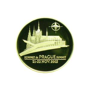 Czech Republic / Gold Ounce 2002 NATO Summit in Prague - reverse photo