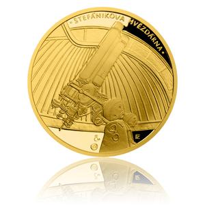 Czech Republic / Gold Half Ounce 2017 Czech Astronomical Society - reverse photo
