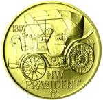 Czech Republic / Silver Medal 2012 NW Prasident / Gold Plated - reverse photo