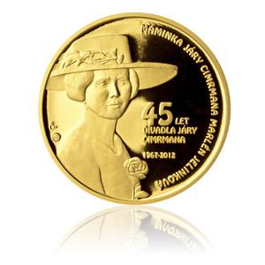 Czech Republic / Gold Half Ounce 2012 Marlen Jelinkova - reverse photo