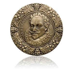 Czech Republic / Brass Medal - Matthias II - reverse photo