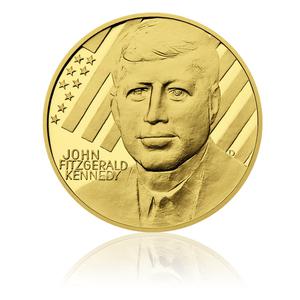 Czech Republic / Gold Half Ounce 2010 JFK - reverse photo