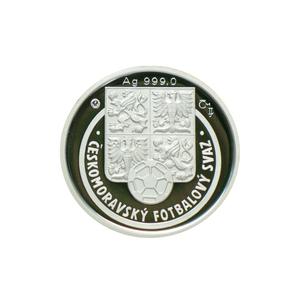 Czech Republic / Silver Medal 2000 Football Championship - reverse photo