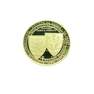 Czech Republic / Gold Half Ounce 1998 Morava Flood - reverse photo