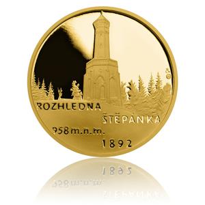 Czech Republic / Gold Ounce 2014 Stepanka Tower - reverse photo