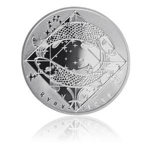 Czech Republic / Silver Half Ounce 2010 Pisces - reverse photo