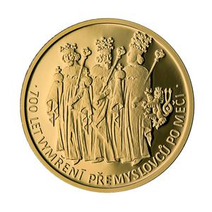 Czech Republic / Fifty Haleru 1921 Gold Replica - reverse photo