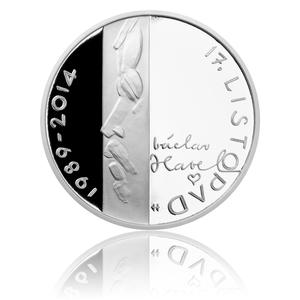 Czech Republic / Silver Medal 2014 17 November - reverse photo