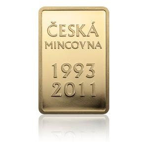 Czech Republic / Brass Token 2011 Czech Mint - reverse photo