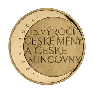 Czech Republic / Gold Quarter Ounce 2008 Czech Mint and Currency - reverse photo