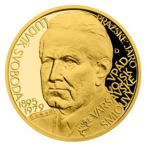 Czech Republic / Gold Ducat 2017 Ludvík Svoboda - reverse photo
