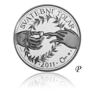 Czech Republic / Silver Wedding Thaler 2011 - reverse photo