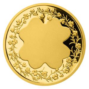 Czech Republic / Gold Ducat 2014 For Luck, Personalised - obverse photo